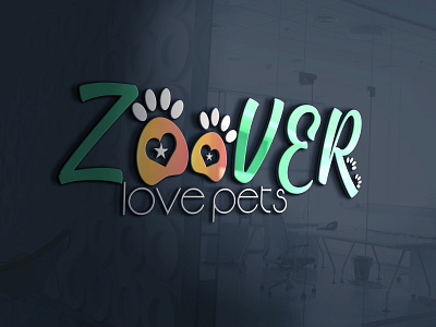 ZOOVER LOGO 3d logo adobe illustrator adobe photoshop design graphic design illustration logo vector