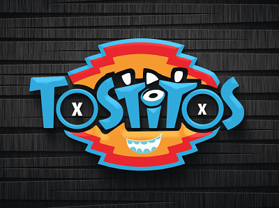 TOSTITOS LOGO 3d logo adobe illustrator adobe photoshop design graphic design illustration logo vector