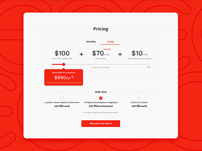 OE - Interactive Pricing Module interactive module omnichannel page pricing