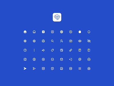 Hucu - Iconography app design hucu iconography icons minimal