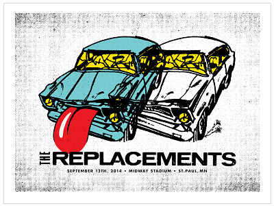 Replacements Concert Poster