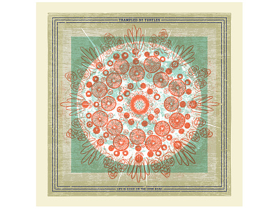 Trampled by Turtles "Life is Good on the Open Road" Album Design album art design graphic design illustration music package design print record package design vinyl record