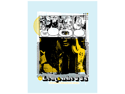 Lemonheads Concert Poster concert poster design graphic design illustration poster design print screenprint typography