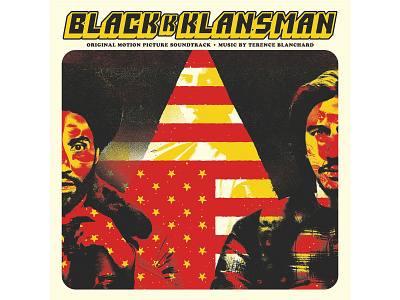 BlacKkKlansman Soundtrack design graphic design illustration package design print soundtrack spike lee typography vinyl