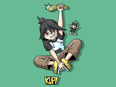 Kupi My Original Character anime cartoon design graphic design illustration manga