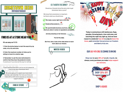 Email feature #9 design email graphic design indpendenceday