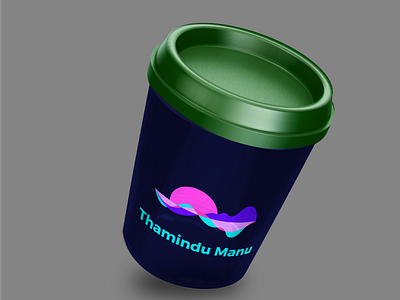 3d cup mockup