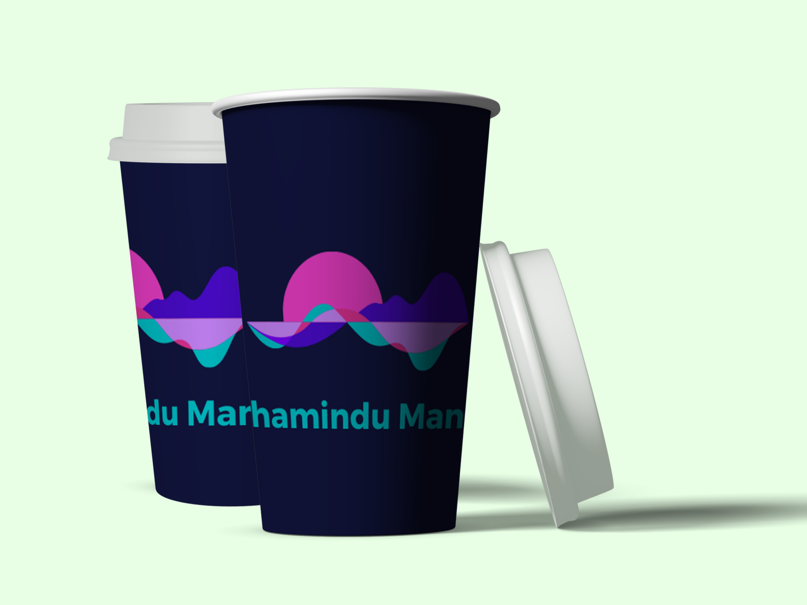 3D Paper Cup Mockup by Craftype on Dribbble