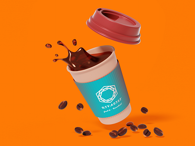 3D Cup Mockup 3d 3dmockups branding design graphic design illustration logo mockups motion graphics thamindumanu ui vector