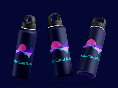 Water Bottle 3D Mockup 3d 3dmockups branding design graphic design illustration logo mockups packaging design thamindumanu ui vector