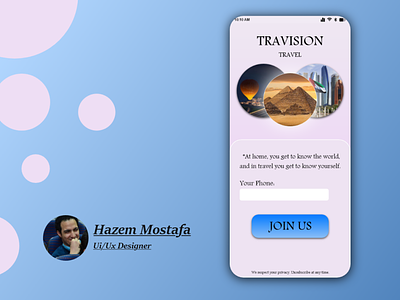 Daily UI challenge #3: Landing Page