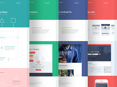 Portfolio / 3.0 clean identity modular portfolio web design