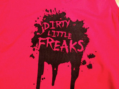 Dlf 2 dirty muddy pink shirt t shirt