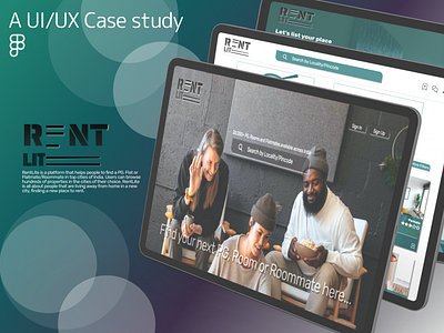 RentLite -UI/UX Case Study