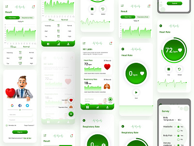 Health app app branding design icon illustration logo typography ui ux vector