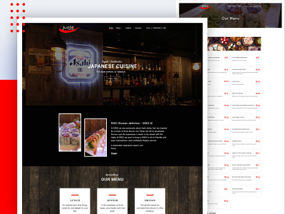 Beer Bar Restaurant Website Design app beerbar creative design develop logo restaurant ui ux web website