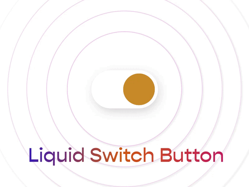 Liquid Switches Button Effect with Animating Gradient in Figma by