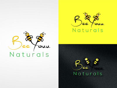 Bee You Logo brandidentity branding design designer graphic design logmaker logo