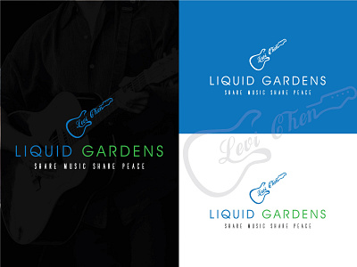 Logo for Liquid Gardens brandidentity branding design designer graphic design logmaker logo logodesign minimallogo