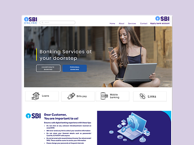 SBI Online Redesign