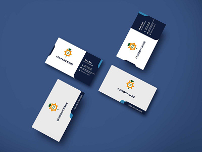 Business Card Design branding business business card cards company corporate creative design flat flyer graphic design identity illustration logo personal card print professional standard template typography
