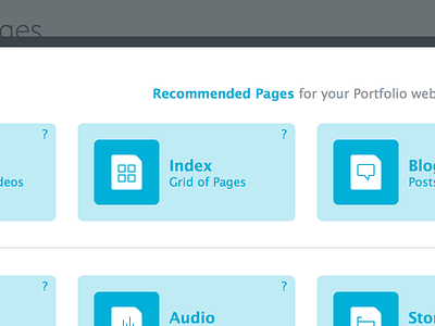Recommended! customers icons pages recommendations ui virb
