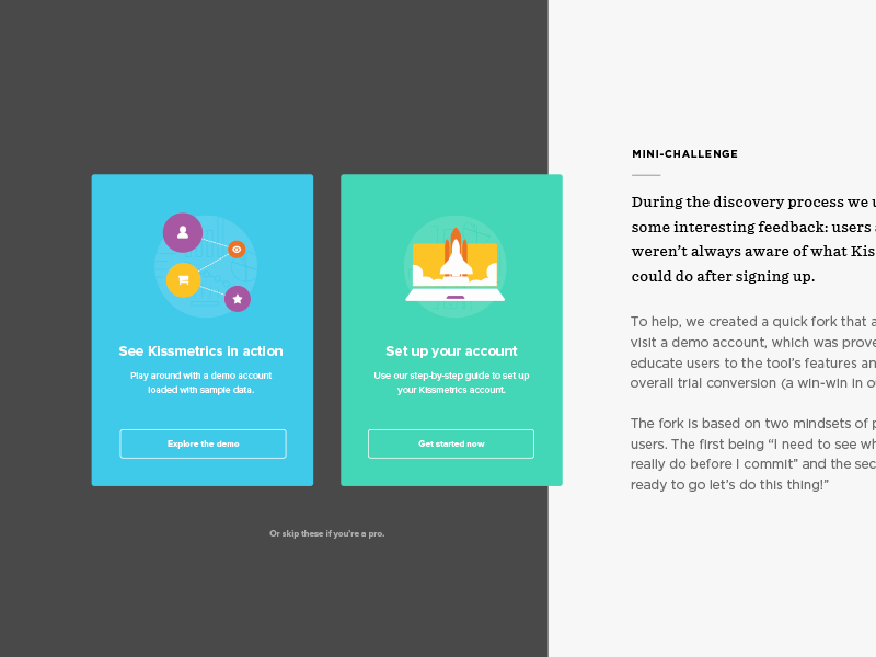 Mini-challenges by Ryan Clark for The Scenery on Dribbble