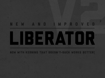 Ready for Deployment bombs away liberator lost type typography