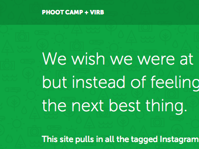 Phoot Camp + Virb