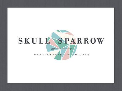 Skull & Sparrow arrow filosophia geometric grey identity skull sparrow