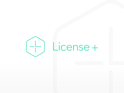 License+ Logo automatic brand logo sub brand