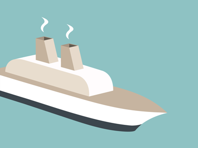 Boat boat icon illustration logo