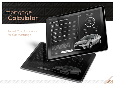 Tablet Calculator App adobexd app branding dailyui design tablet ui uidesign uiuxdesign ux uxdesign vector webapp webdesign