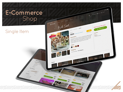 E-Commerce Shop (single item)