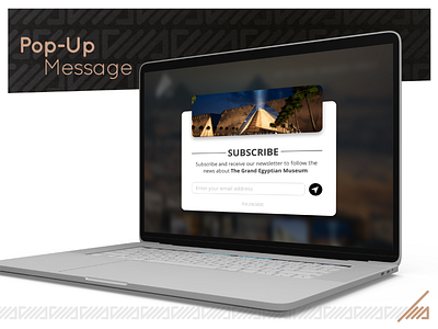 Pop-up message