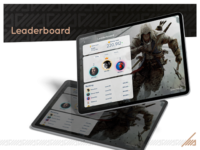 Leaderboard branding dailyui design illustration logo typography ui uidesign ux vector