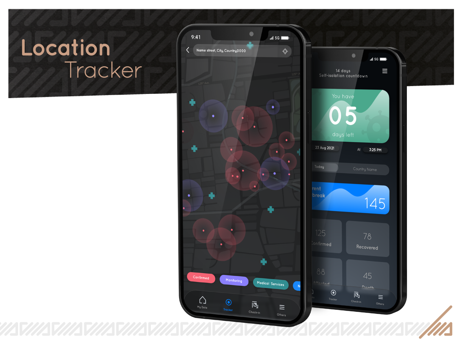Location Tracker by Mina Amir on Dribbble