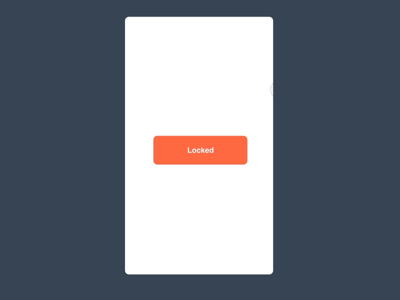 Unlock content animation button principle ui unlock