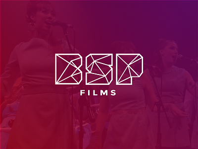 BSP Films Logo Design bsp films design film identity illustrator logo mark