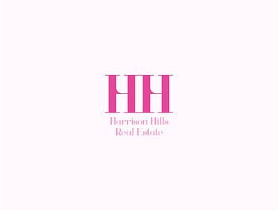 Harrison Hills Real Estate branding design graphic design icon logo typography