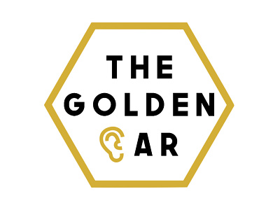 The Golden Ear branding design graphic design icon logo typography