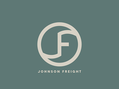 Johnson Freight Logo branding design graphic design icon typography