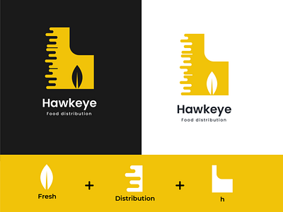 Hawkeye logo 3d animation branding graphic design logo motion graphics ui