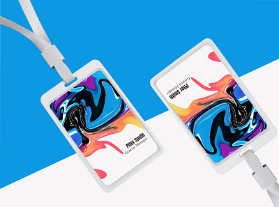 ID CARD MOCKUP 3d animation branding design graphic design illustration logo motion graphics ui vector