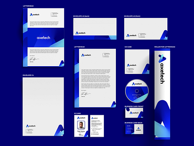 Brand Design For a Tech Company branding design logo