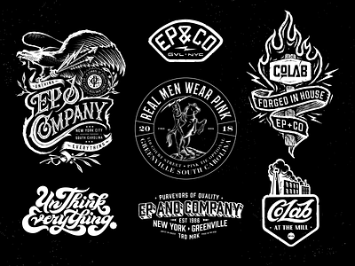 EP+CO Badge Designs by Chad Patterson on Dribbble