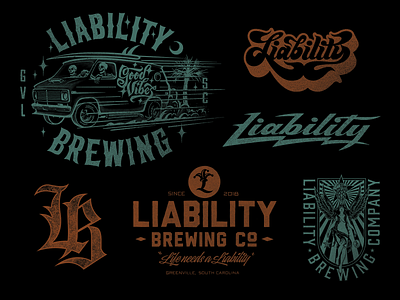 Liability Brewing Logos - V.1