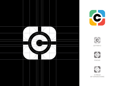 Logo Capi.Design brand design branding c c logo clean color design flat hoang bin icon ideas illustration illustrator logo logo design minimal type typography vector