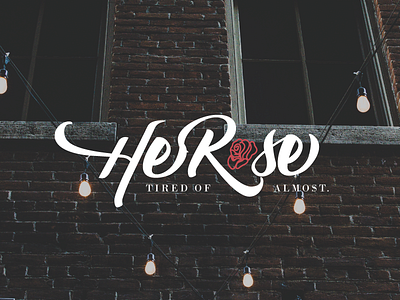 Herose Logo branding handlettering handwritten lettering logo