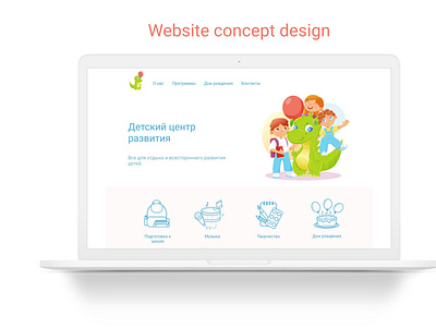 Website concept design